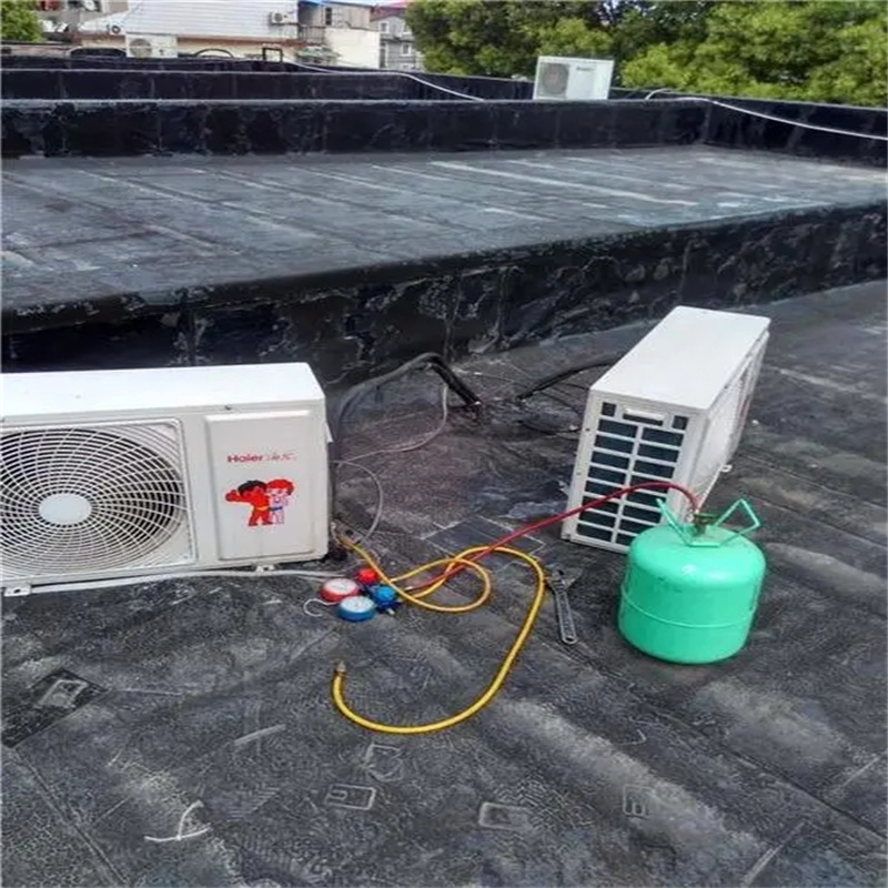 深圳宝安坪洲新安装的格力空调漏氟维修